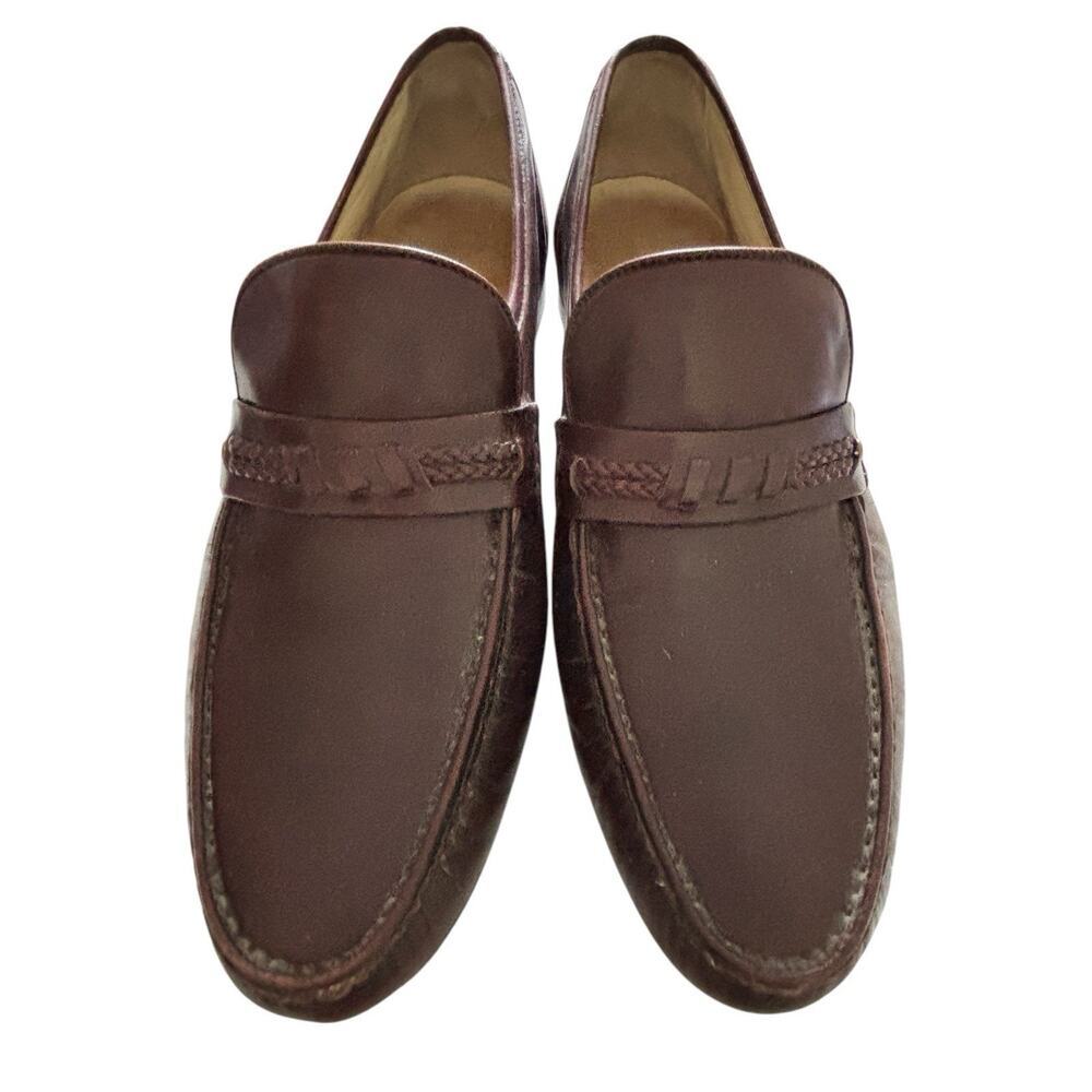Bally Mens Brown Leather Loafer Shoes Size UK 8 US 9M 28524 - Picture 8 of 9